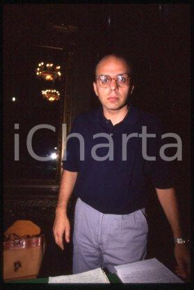 35mm vintage slide* 1995 ca ITALY Portrait of project manager Fabio TERRAGNI (7)