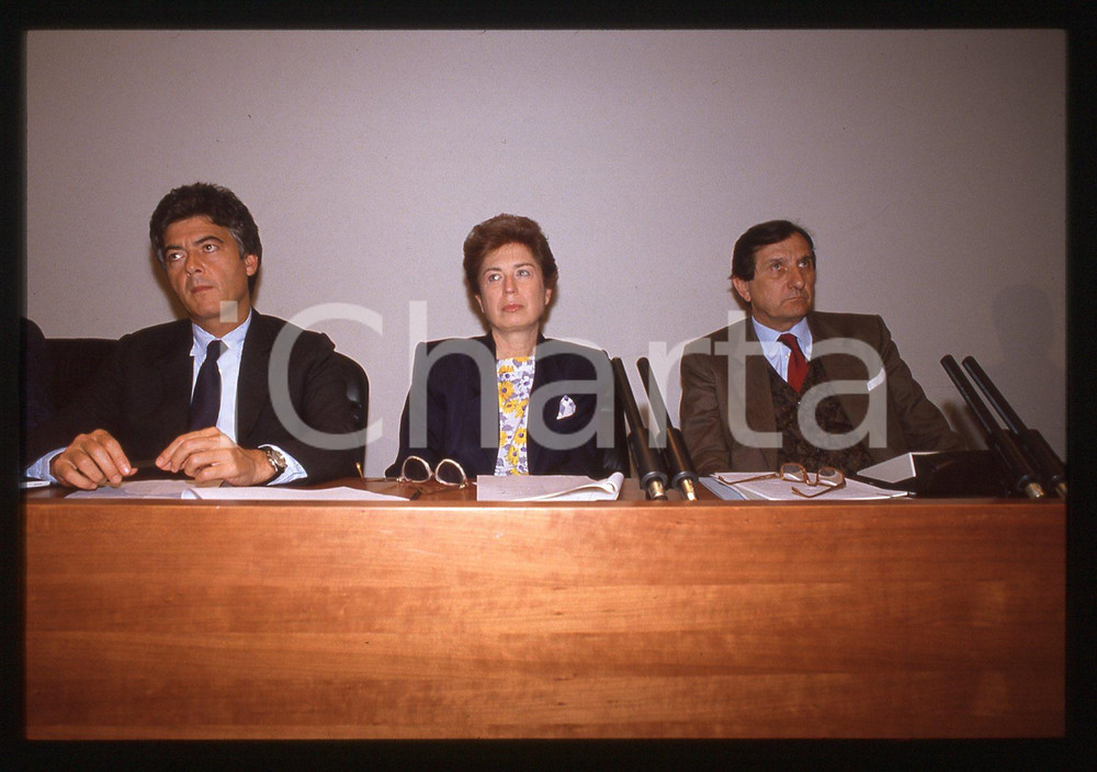 35mm vintage slide* 1990 ca Claudio MARTELLI Rosa RUSSO IERVOLINO (2)
