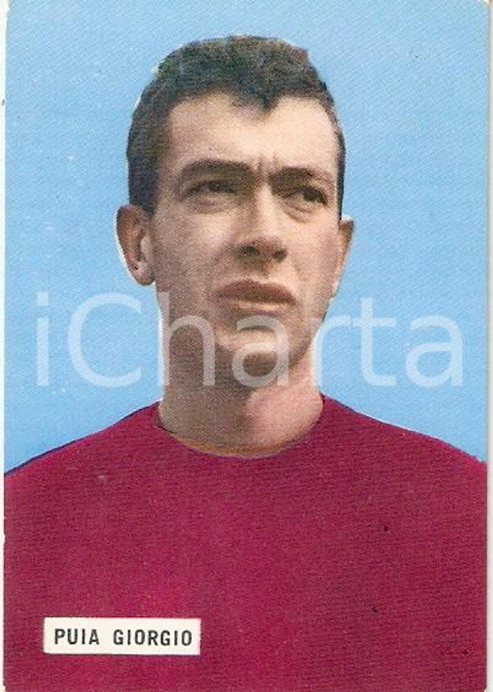 Oggetto da collezione cartaceo EDIZIONI FOTO CALCIO  CALCIATORI 19651966 Figurina Giorgio PUIA n. 201 TORINO 1