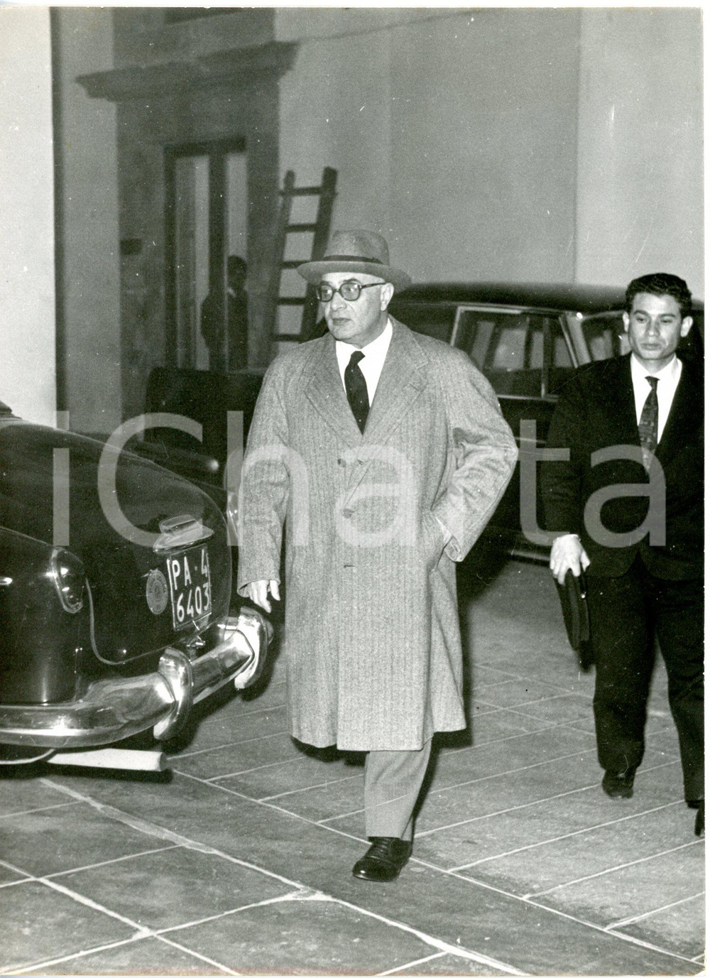 1960 ca PALERMO Benedetto MAJORANA DELLA NICCHIARA presidente regione Sicilia 