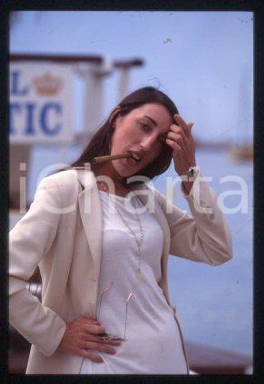 35mm vintage slide* 1995 CANNES Film Festival Rossy DE PALMA actress (34)