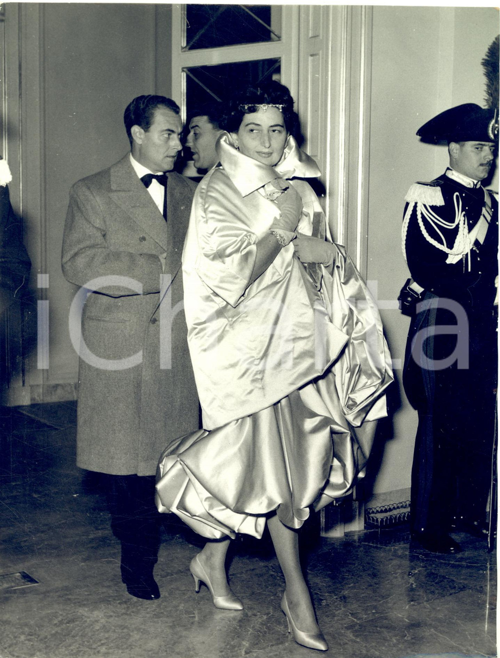 1958 MILANO Teatro alla Scala - Aldo CAMPATELLI e consorte alla prima *Foto 