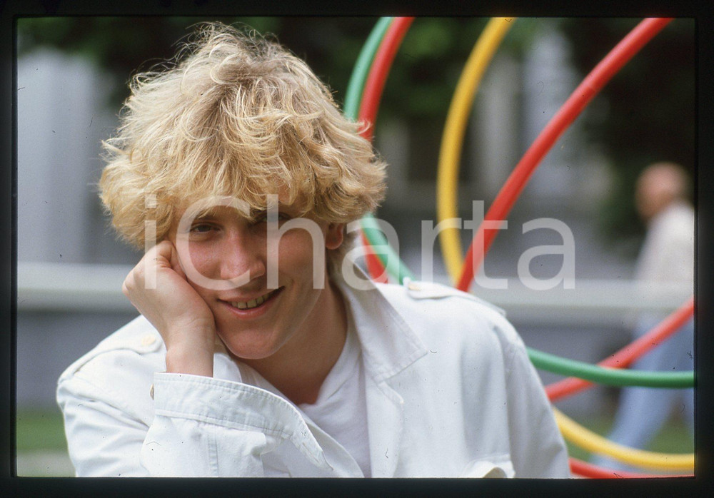 35mm vintage slide* 1980ca MUSICA - PLASTIC BERTRAND ritratto (3)