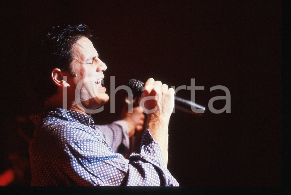 35mm vintage slide* 1990ca ITALIA - MUSICA - NOISEWORKS Jon STEVENS Esibizione 4