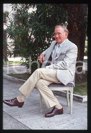 35mm vintage slide* 1999 ca ITALY Rod TAYLOR Australian actor (69)