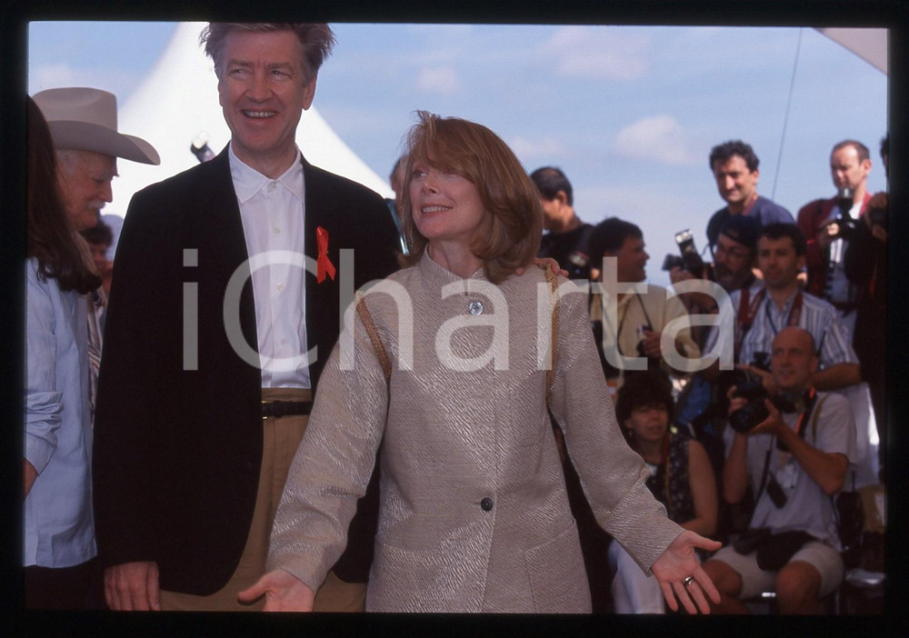 35mm vintage slide* 1999 FESTIVAL DI CANNES Sissy SPACEK David LYNCH Ritratto 1