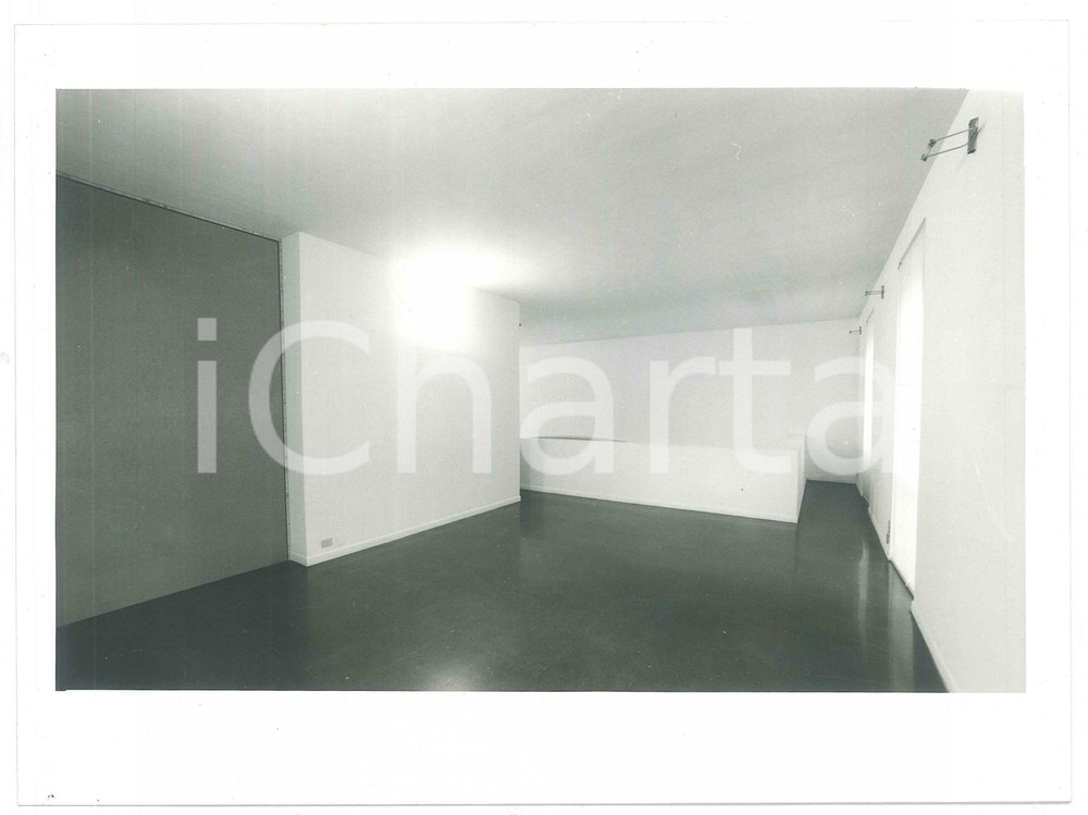 Fotografia d epoca originale 1989 MILANO Fondazione MUDIMA Secondo piano  Foto 24x17 cm 1