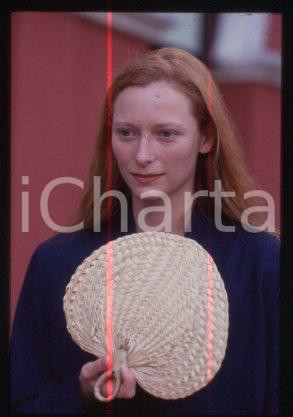 35mm vintage slide* 1992 VENICE Film Festival British actress Tilda SWINTON (14)