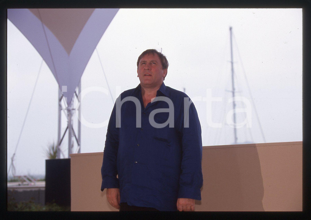 35mm vintage slide* 2000 CANNES Gérard DEPARDIEU Festival del cinema (3)
