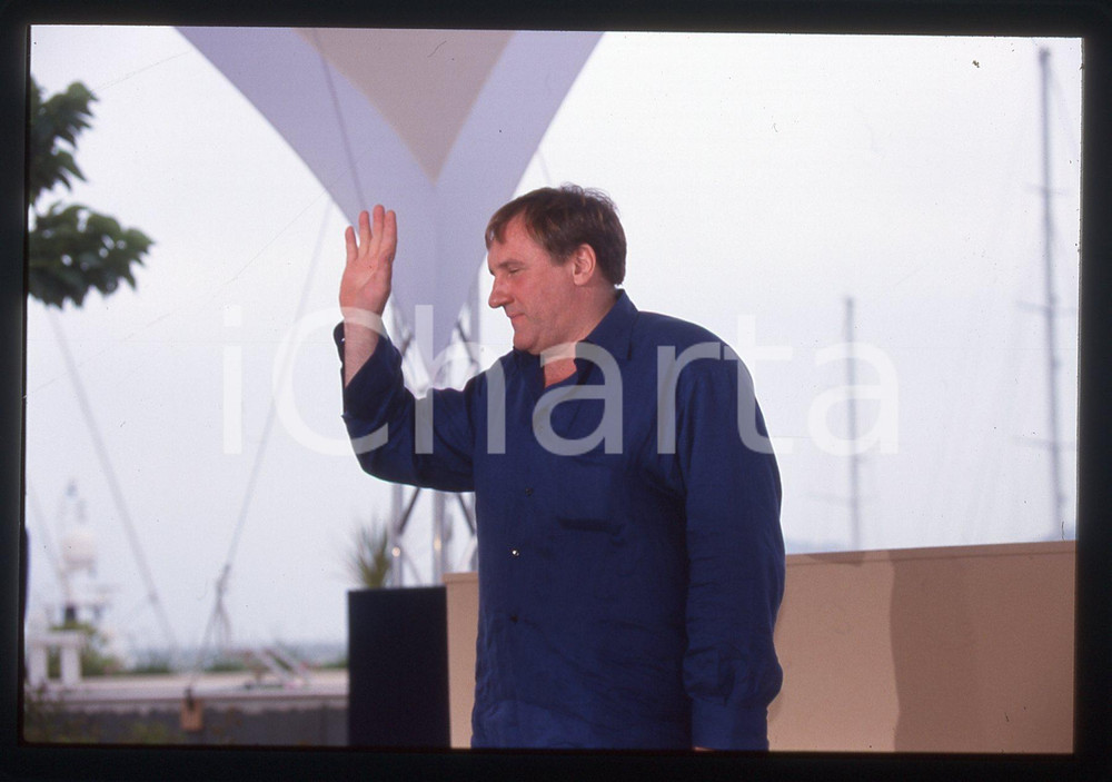 35mm vintage slide* 2000 CANNES Gérard DEPARDIEU Festival del cinema (2)