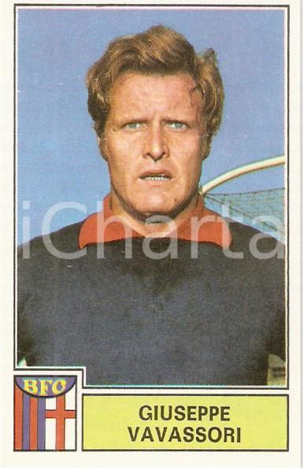 Oggetto da collezione cartaceo PANINI - CALCIATORI 1971 - 1972 Figurina Giuseppe VAVASSORI Serie A BOLOGNA 1