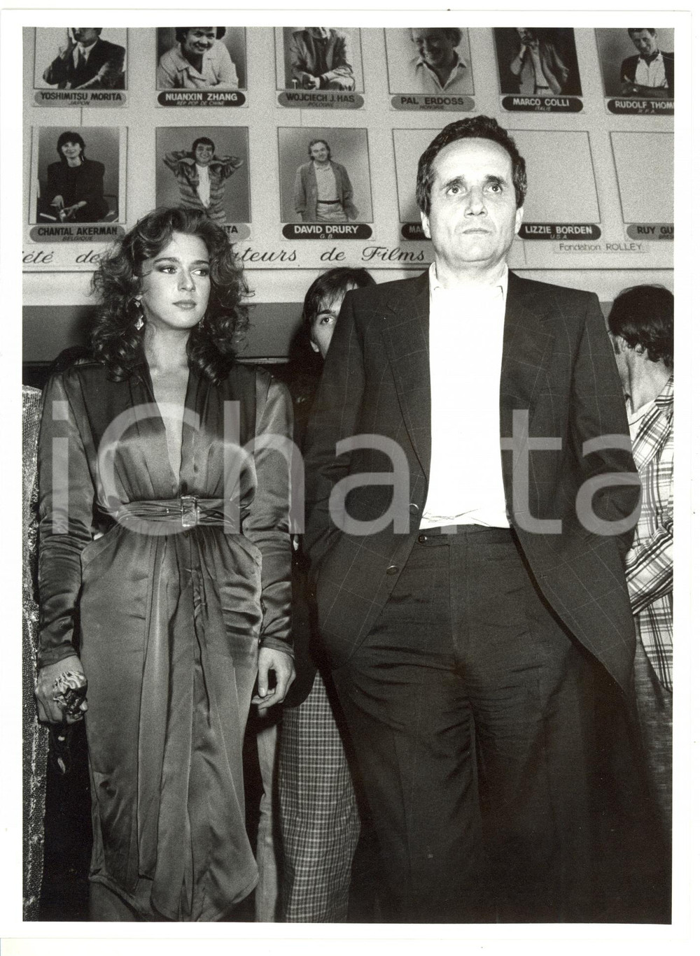 1986 CANNES Festival Cinema - Regista Marco BELLOCCHIO con Maruschka DETMERS
