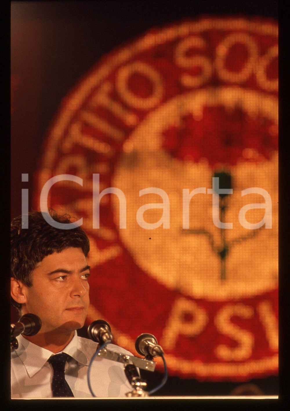 35mm vintage slide* 1987 RIMINI Claudio MARTELLI 44° Congresso PSI (29)