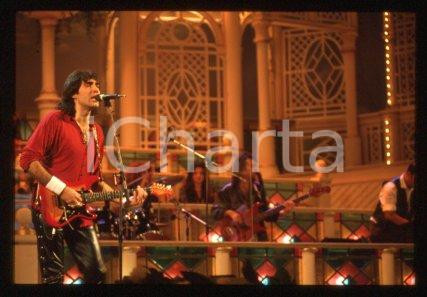 35mm vintage slide* 1993 ca ITALY composer guitarist & singer Luigi SCHIAVONE 9
