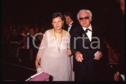 Jorge AMADO and Zélia GATTAI - CANNES Portrait 1990 ca * 35 mm vintage slide 3