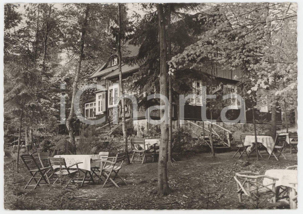 Cartolina originale da collezione 1967 HAMBURG  GERMANY Waldhaus Dierke Luftkurort Hanstedt  Cartolina FG VG 1