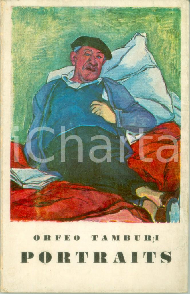 Libro, pubblicazione d epoca 1968 Orfeo TAMBURI Portraits XXXI TAVOLE introduzione Waldemar GEORGE 1