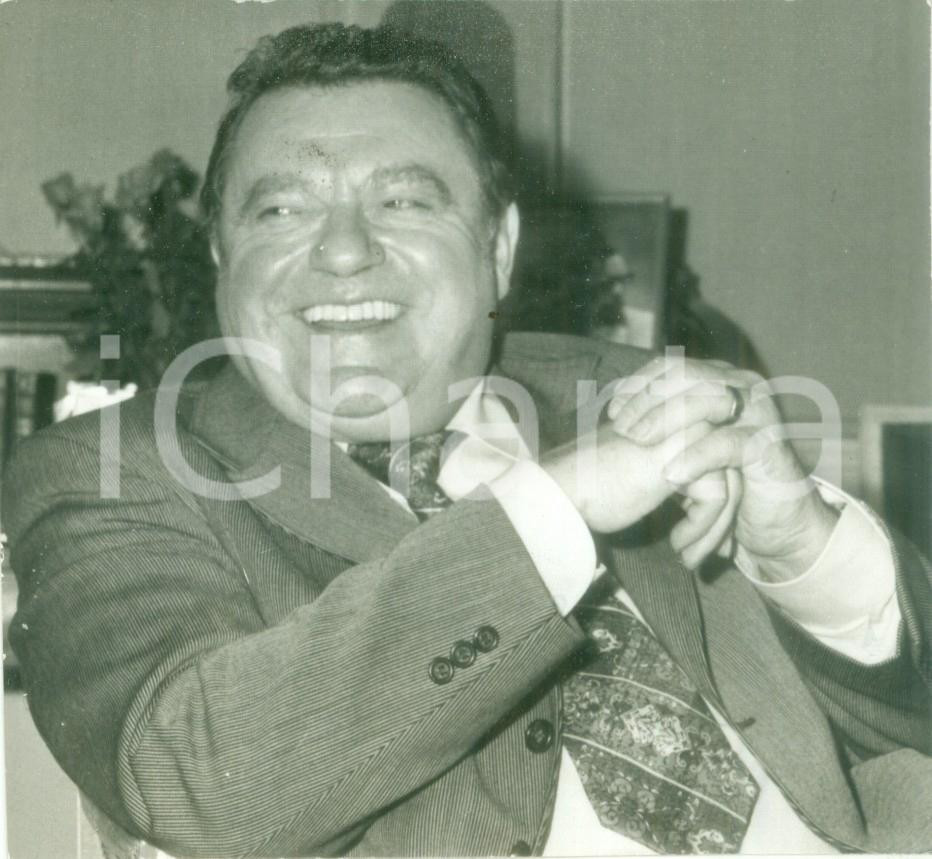 Fotografia d epoca originale 1975 ca GERMANIA Franz Josef STRAUSS sotto accusa per i LOCKHEED Fotografia 1