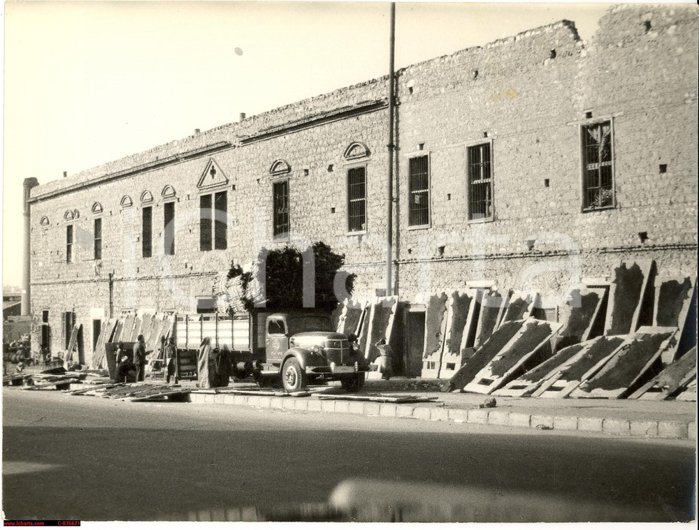Fotografia d'epoca originale 1955 IL CAIRO pelli di cammello al sole - artistica 1