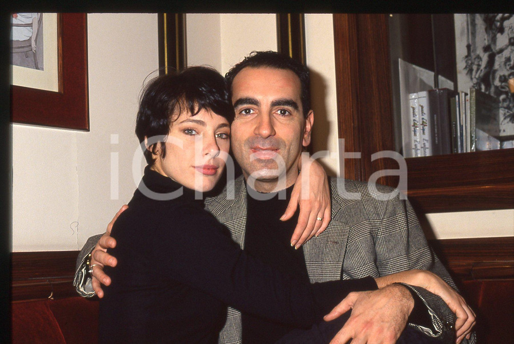 35mm vintage slide* 1993 ITALIA Gennaro CANNAVACCIUOLO Maria Laura BACCARINI (7)