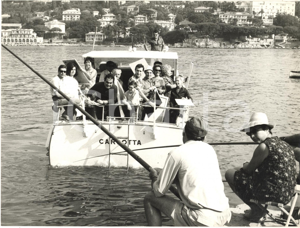 1968 SANTA MARGHERITA LIGURE Estemporanea Pittori sul Mare - Artisti in barca
