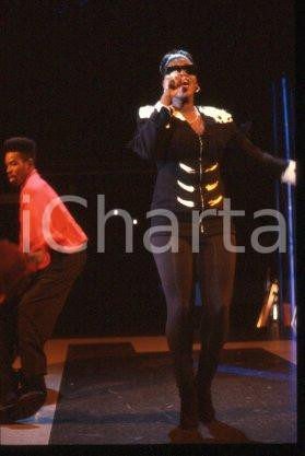 35mm vintage slide* 1990 ca ITALY American house music singer ADEVA (18)