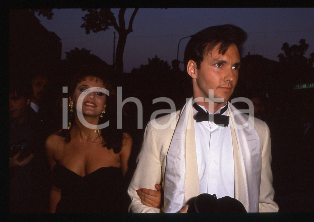 35mm vintage slide* 1980ca COSTUME Noelle BECK e Phil MacGREGOR (2)
