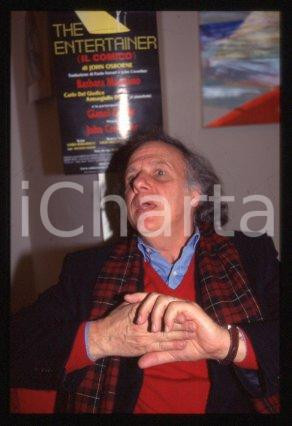 35mm vintage slide* 1995 ca MILAN American artist & writer John M. CROWTHER (4)
