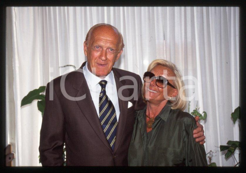 Fotografia d epoca originale 1996 MILANO Raimondo VIANELLO Sandra MONDAINI 35mm vintage slide 20 1