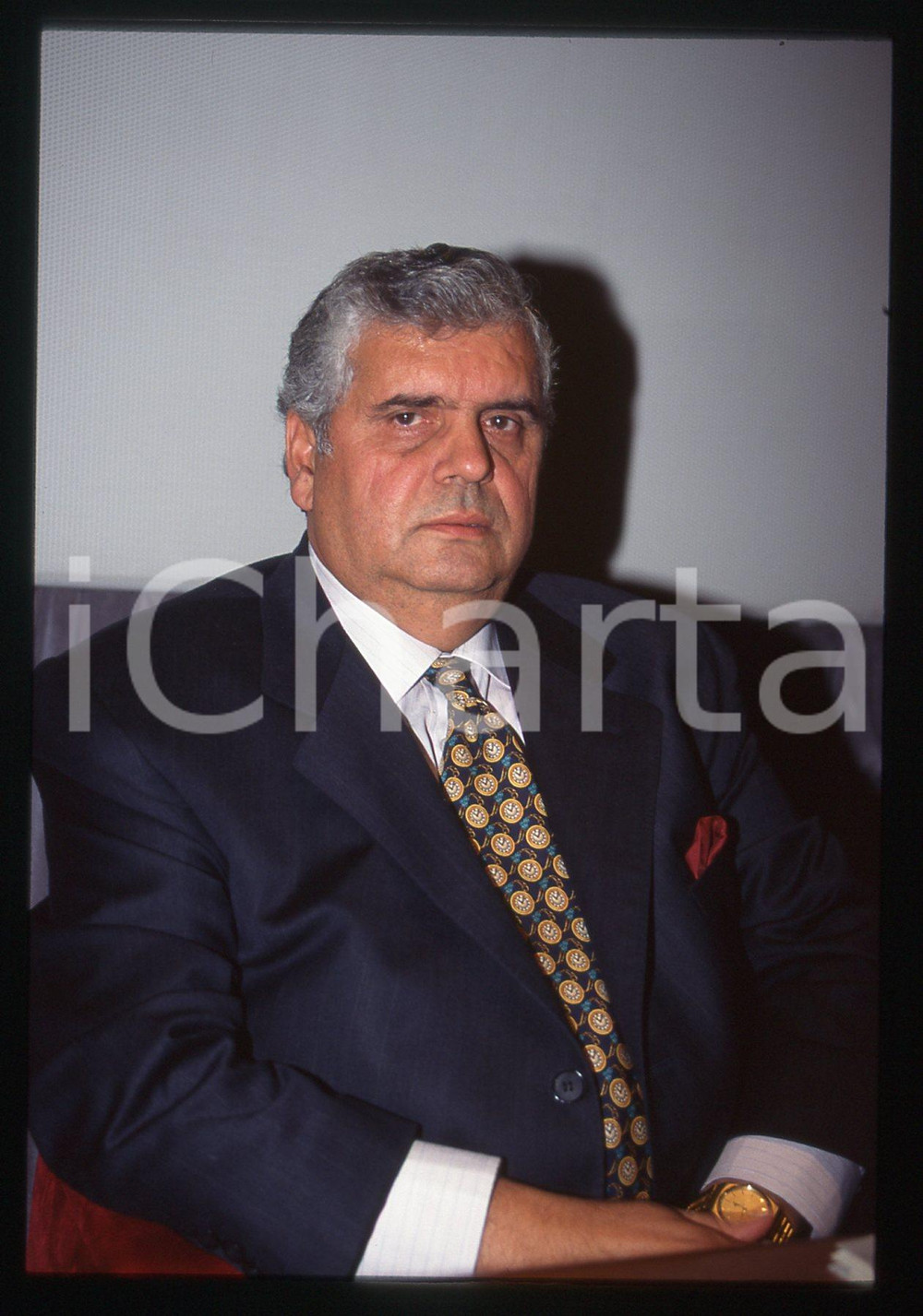 35mm vintage slide* 1995 ca LIBERAL PARTY OF CANADA Alfonso GAGLIANO Minister 1