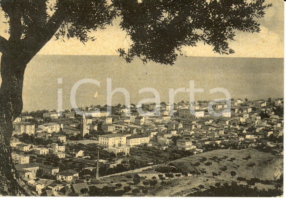 Cartolina originale da collezione 1958 ROSETO DEGLI ABRUZZI (TE) Scorcio panoramico *Cartolina postale FG VG 1