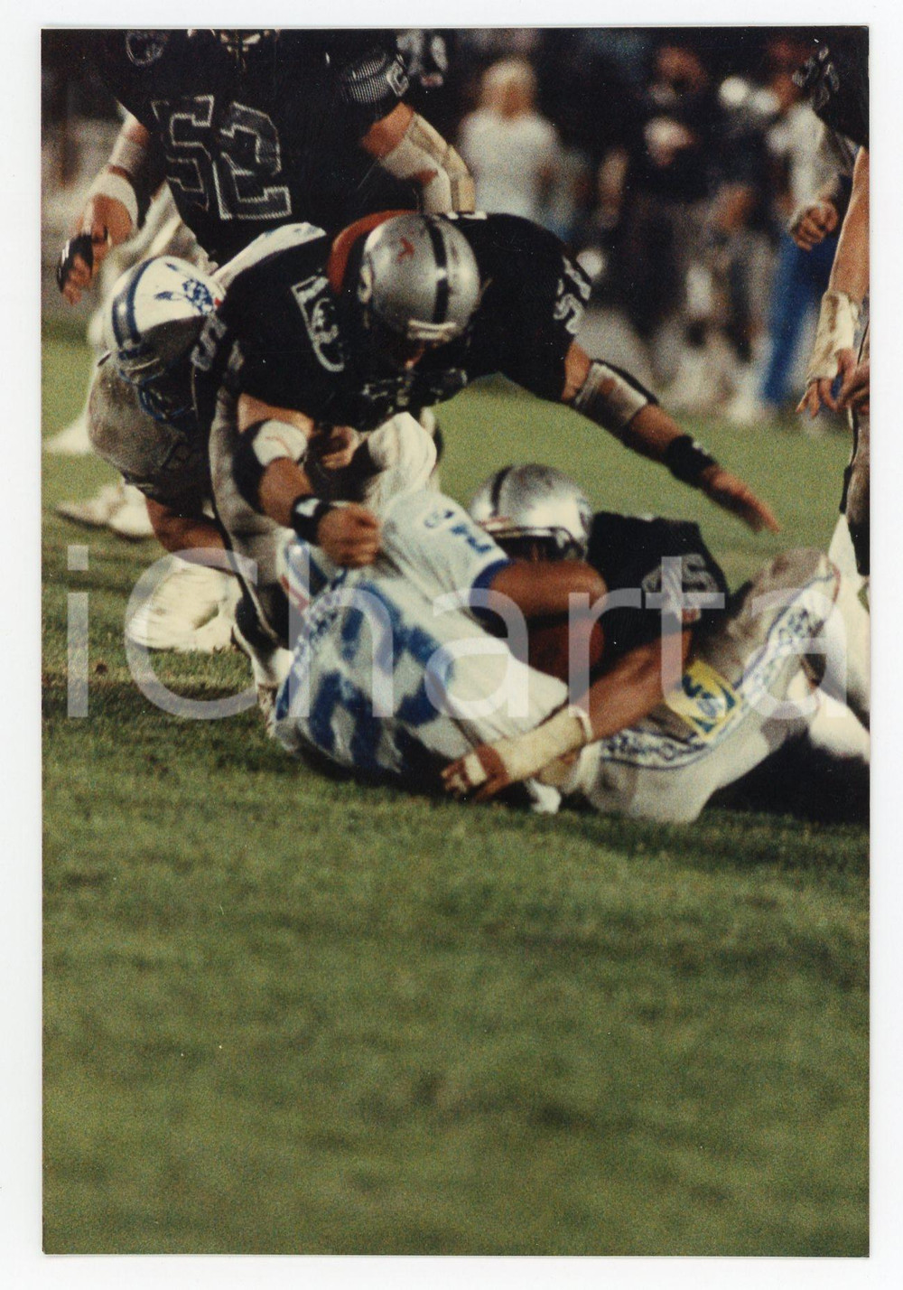 1987 LEGNANO - FOOTBALL FROGS Legnano vs WARRIORS Bologna *Foto 10x15 cm (3)