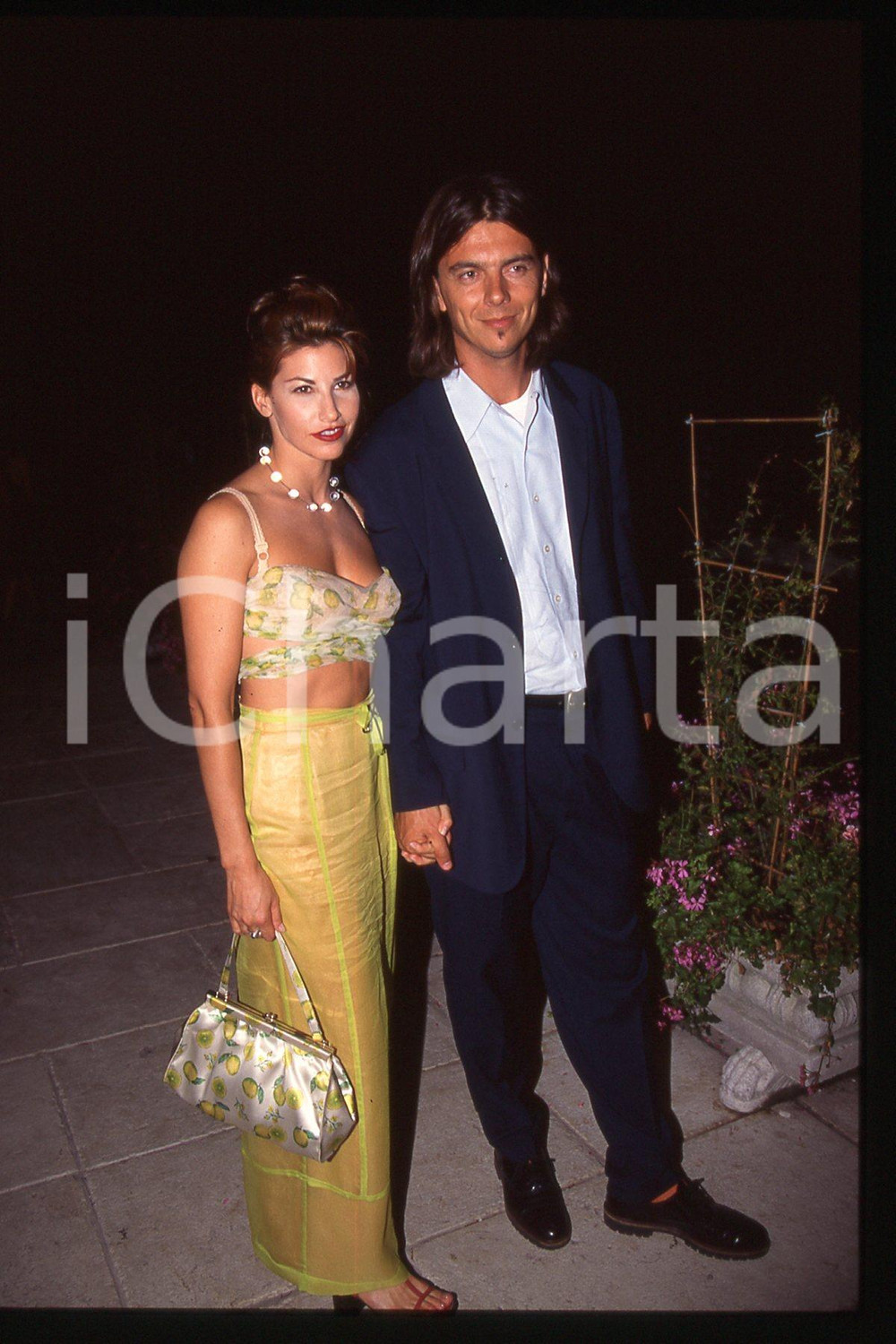 35mm vintage slide* 1996 ca CINEMA Gina GERSHON, Giovanni McPHERSON (53)