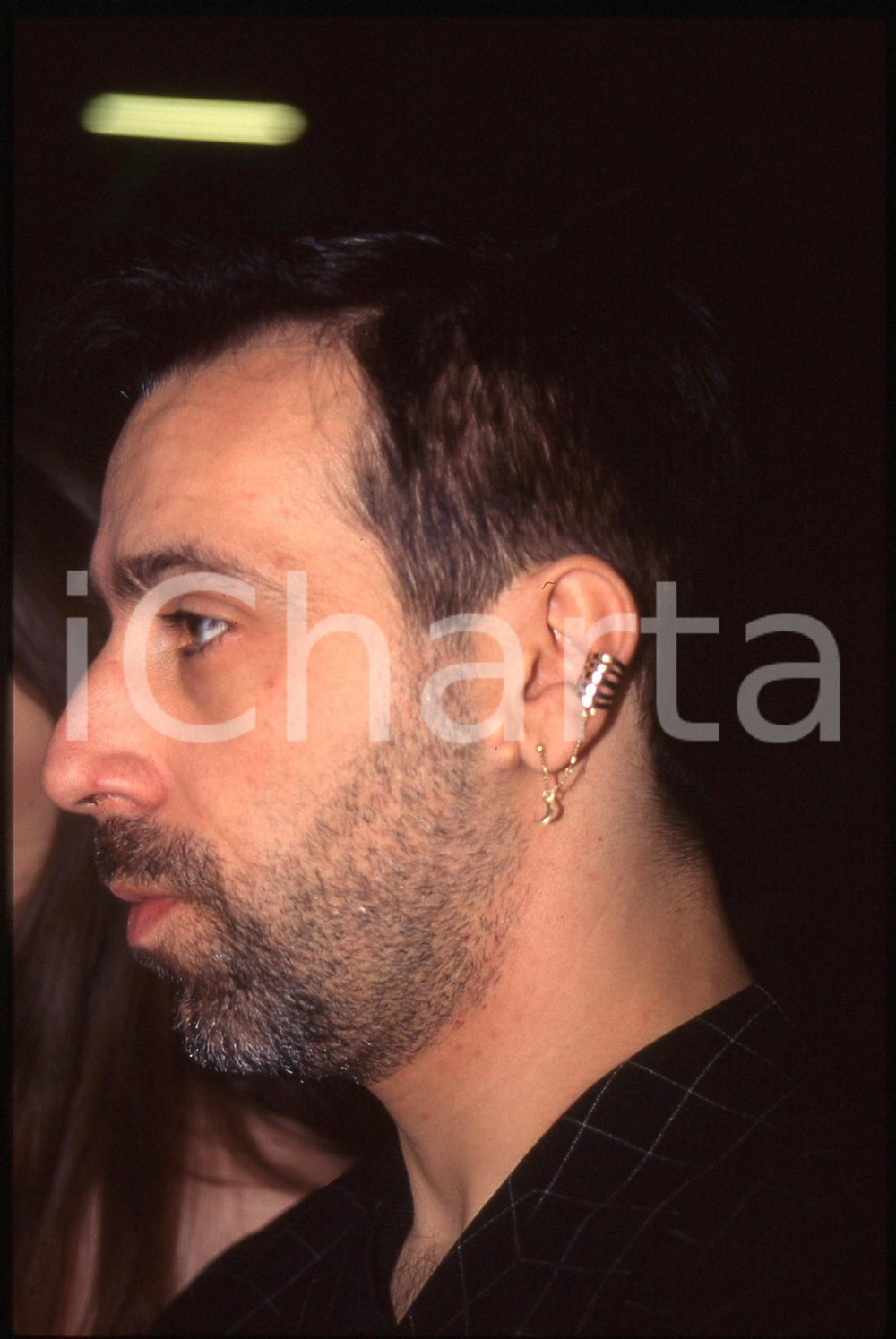 35mm vintage slide* 1997 FESTIVAL SANREMO - Fabio RICCI dei JALISSE (8)