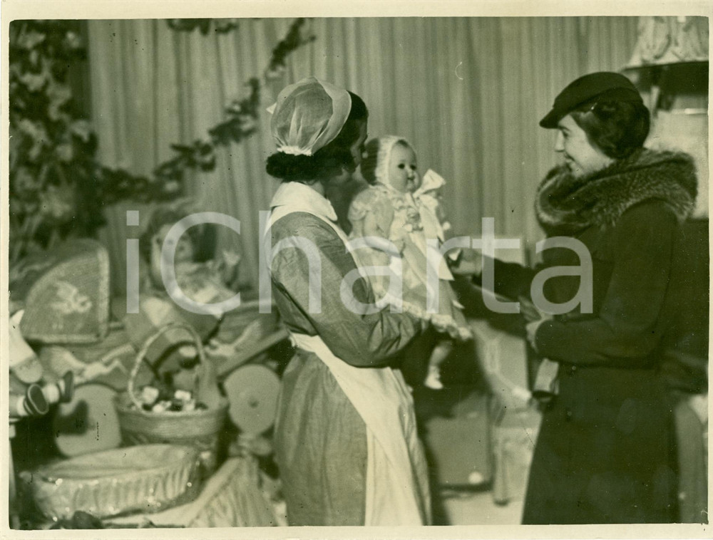 Fotografia d epoca originale 1936 MILANO Inaugurazione Mostra del CORREDINO al COVA via MANZONI Fotografia 1