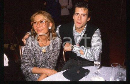 35mm vintage slide* 1987 ca ITALY Franca BETTOJA & Gianmarco TOGNAZZI (5)