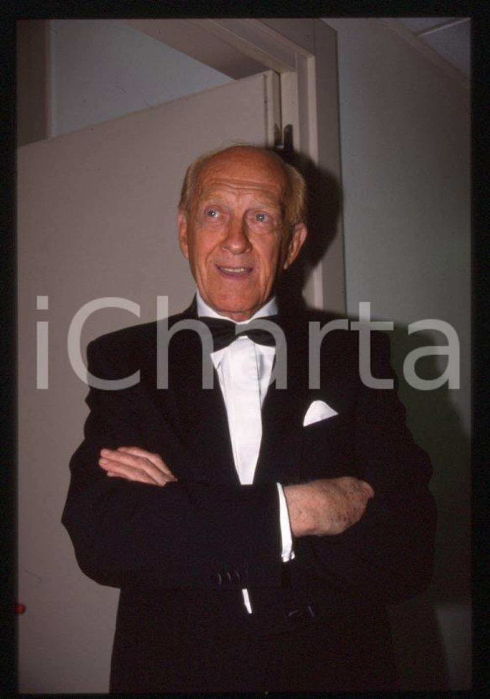 Fotografia d epoca originale Raimondo VIANELLO  CANALE 5  I TRE TENORI 1998 35mm vintage slide 2 1