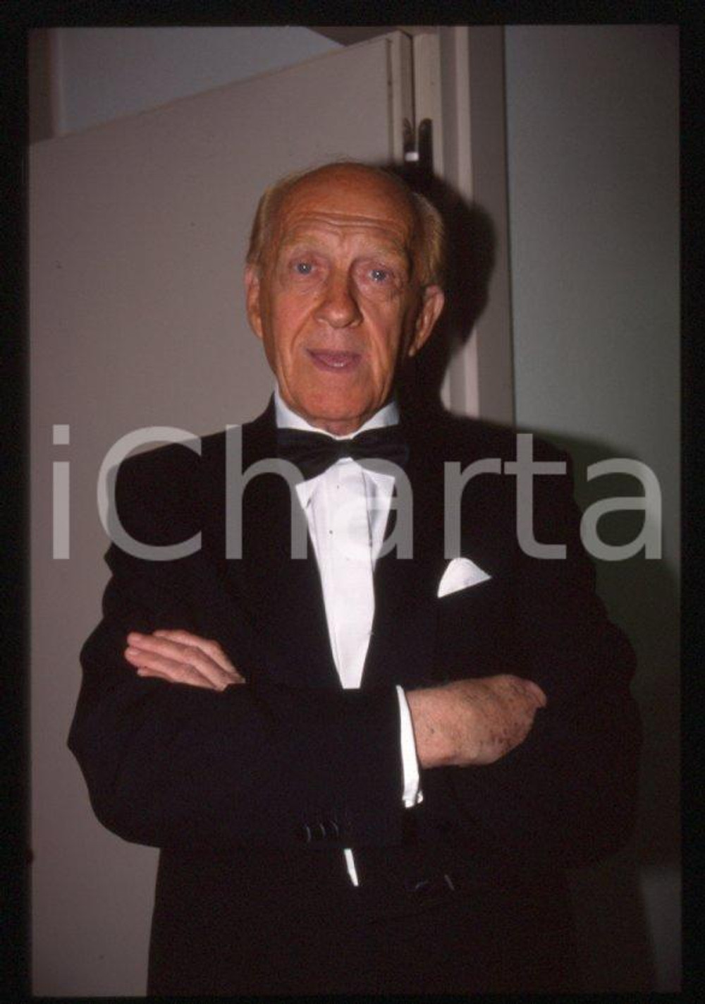 Fotografia d epoca originale Raimondo VIANELLO  CANALE 5  I TRE TENORI 1998 35mm vintage slide 4 1