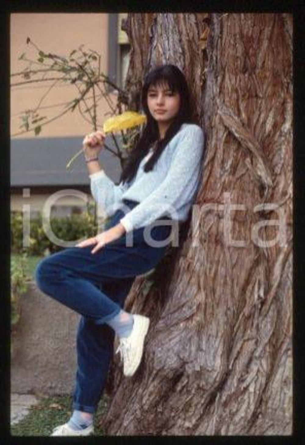 Antonella RUGGIERO - MUSICA Ritratto della cantante 1985 * 35mm vintage slide 21