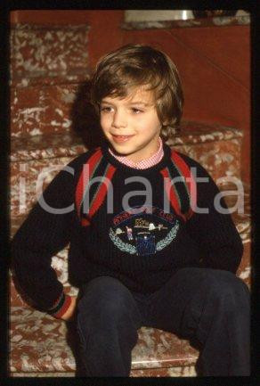 35mm vintage slide* 1985 ca CINEMA Portrait of Italian actor Marco VIVIO (2)