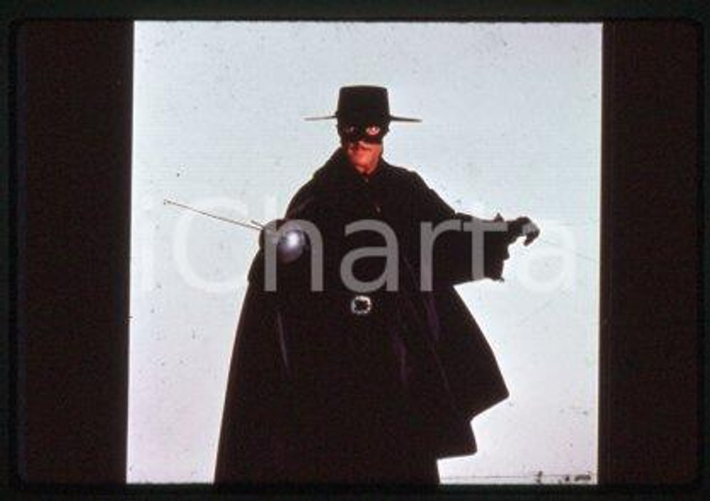 35mm vintage slide* 1990 DRAMA Series "ZORRO" Actor Duncan REGEHR (9)