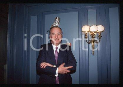 35mm vintage slide* 1990 ca MILAN President of MOODY's John Augustus BOHN (12)