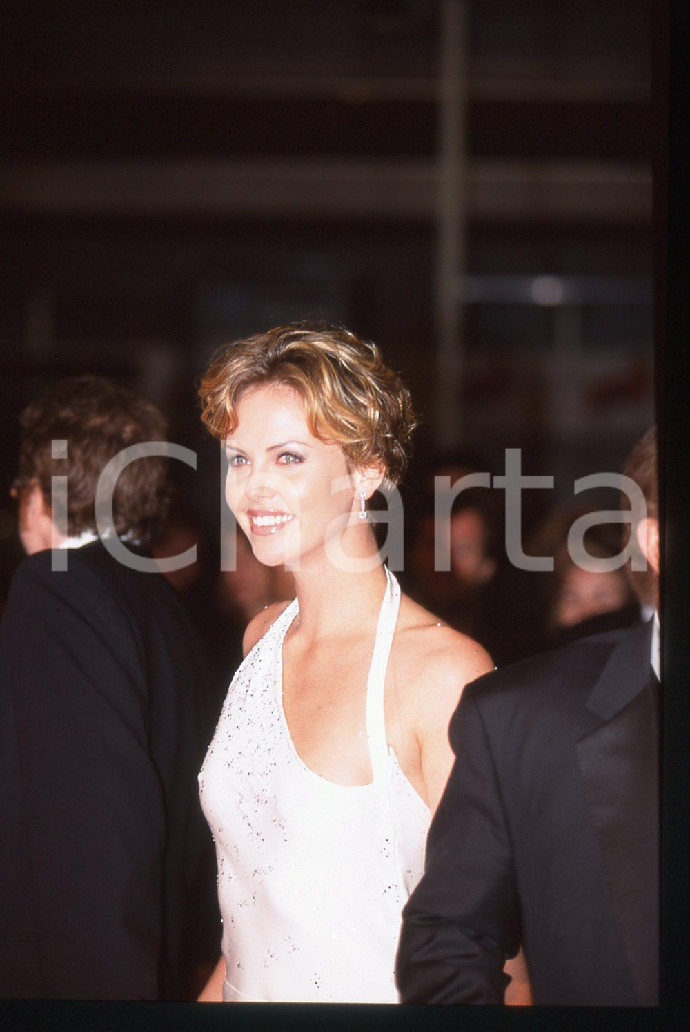 35mm vintage slide* 2000 CANNES Festival del Cinema Charlize THERON - Ritratto 6