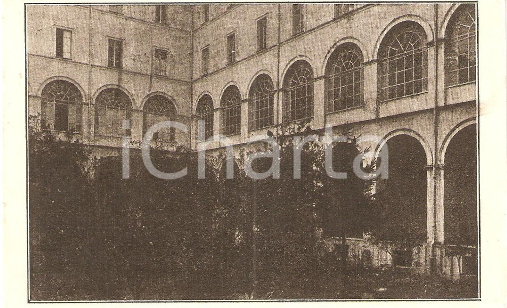 Cartolina originale da collezione 1934 ROMA Collegio Leoniano delle Missioni Scorcio esterno Cartolina FP VG 1