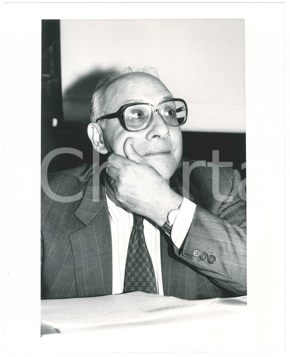Fotografia d epoca originale 1985 ca PARTITO SOCIALISTA  Gennaro ACQUAVIVA Politico PSI  Foto 20x25 cm 3 1