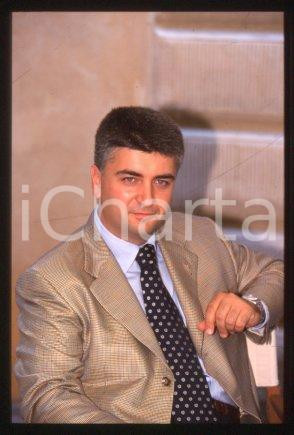 35mm vintage slide* 1995 ca FORZA ITALIA Politico Massimo MALLEGNI Ritratto (10)