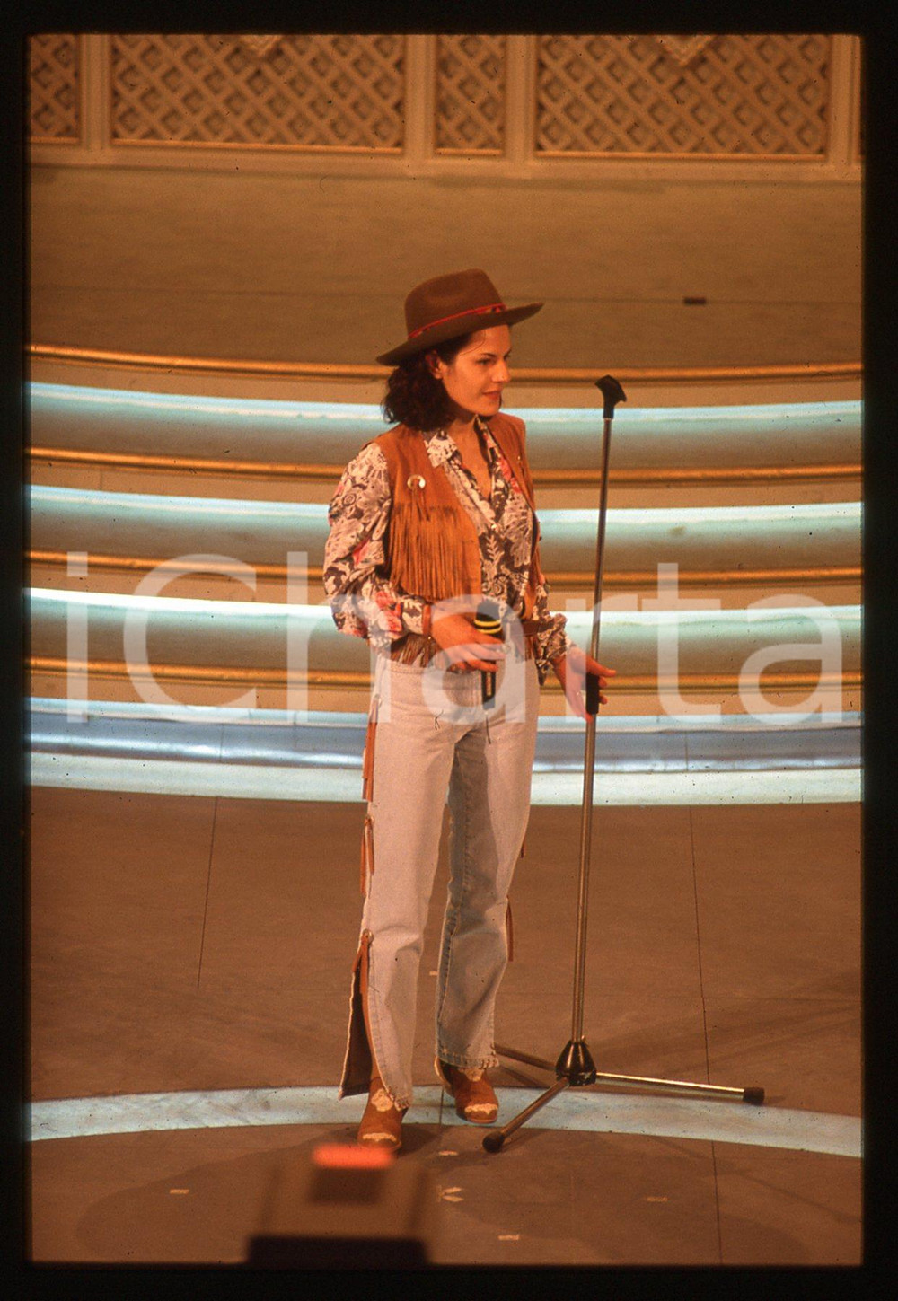 35mm vintage slide* 1993 FESTIVAL SANREMO - Maria Grazia IMPERO (6)