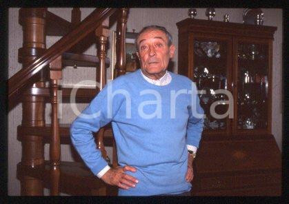 35mm vintage slide* 1990 ca TV Voice actor CALIMERO Ignazio COLNAGHI Portrait 6