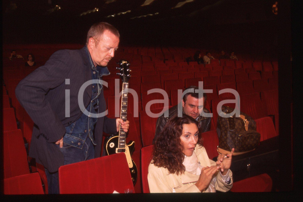 35mm vintage slide* 1995ca ITALIA MUSICA Umberto TOZZI Ritratto del cantante 3