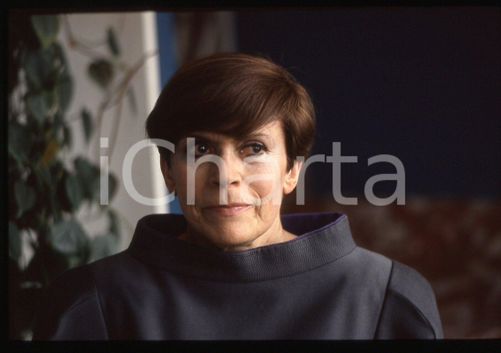 35mm vintage slide* 1995ca SPETTACOLO Franca VALERI Ritratto dell'attrice (5)